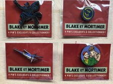4 Pin’s Blake Et Mortimer
