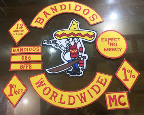Full set bandidos - bandidos, mc