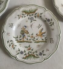 Assiette Decor Moustiers  fait