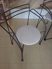 salle a manger complete "PASCAL MOURGUE " designer,  1 table, 5 fauteuils