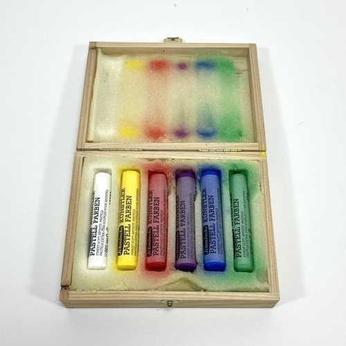 Schmincke pastel test set - test, with