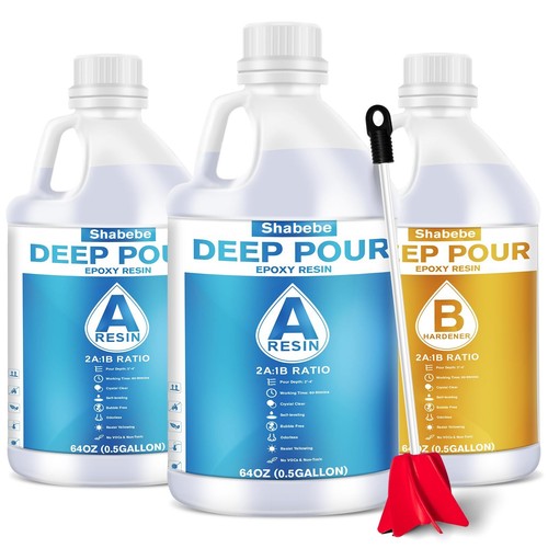 Gallon clear deep pour - 1.5,
