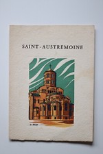 France 1973 - 1er jour Edition Limité n°537/1000 - Saint-Austremoine 