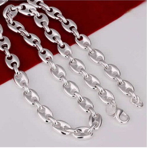 Chaine collier maille grain - , de