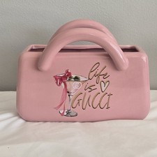 Ceramic Pink Vase Martini