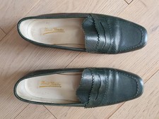 Chaussures - Mocassins verts Muratti Florentino en cuir P38 TBE