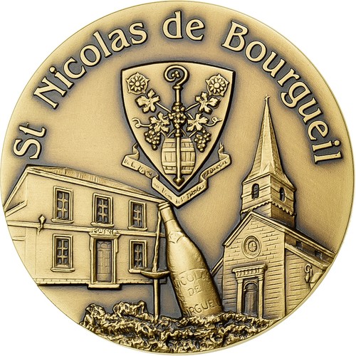 France médaille ville - médaille,,