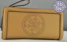 NEWEST! Luxury GUESS Ladies Wallet Purse Perforate Logo Camel Women SLG USA