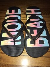 Black Flip Flops - Beach Mode