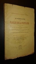 Premier livre des - livre, fables