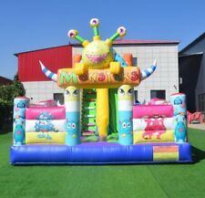 Château Gonflable Monstre 5×7 M | CE | Livraison Gratuite UE | Inflate24