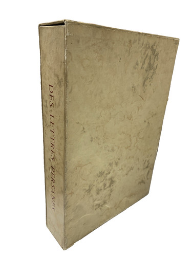 Des lettres persanes - des, –