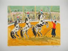 Yves BRAYER : Les chevaux au