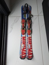 Mini Ski Patinette Salomon Avec Première Fixations 