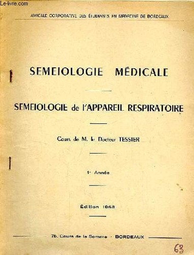 Semeiologie médicale - ,