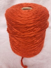 fil a tricoter Laine AVIA Orange 790 grammes