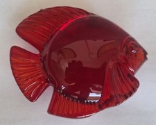 Poisson Rouge Cristal Daum