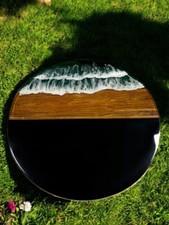 Noir Rond Océan Wpoxy Résine