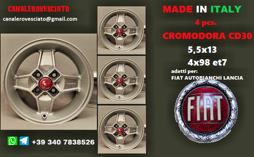 Jantes lega fiat - fiat, cromodora