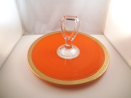 Vintage glass tidbit - vintage,