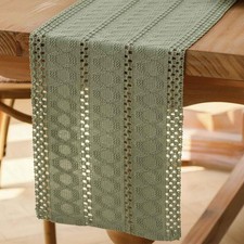 Chemin de Table Vert Sauge