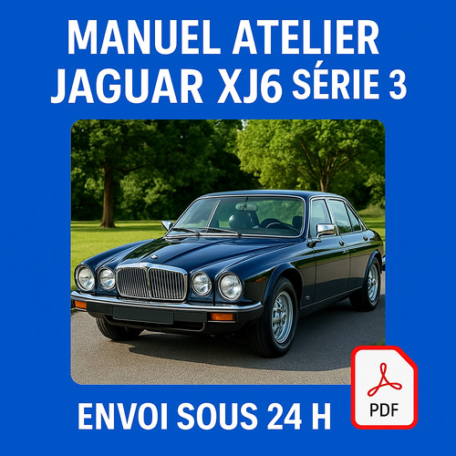 Manuel atelier jaguar xj6 - manuel,