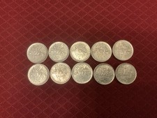 LOT DE 10 PIECES DE 5 FRANCS