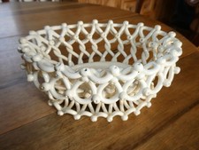 Faïence de LANGEAIS corbeille  forme ovale