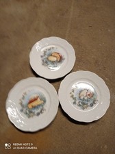 6 Assiettes Fromage Porcelaine