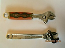 Lot de 2 clés à molette: 1 Magnusson n°6 / 1 Stanley n°8