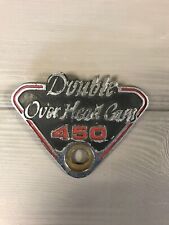 Honda CB 450, Emblème de cache latéral