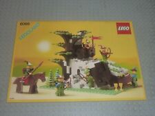 LEGO Notice de Montage Instruction Castle Set 6066-1: Camouflaged Outpost