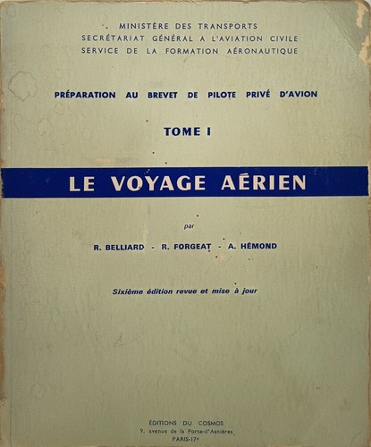 Voyage aérien tome - voyage,
