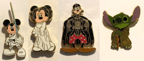 Série pin disneyland - série, pin's