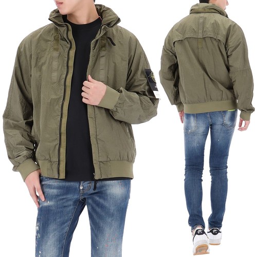 Stone island veste capuche - stone, à