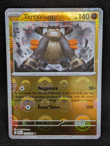 Carte pokemon terrakium - carte,