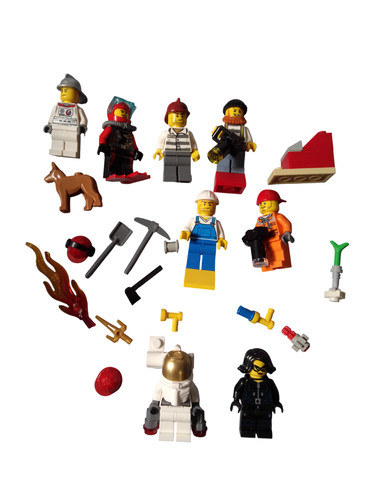 Lego figurine city astronaute