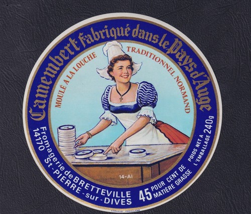 Ancienne étiquette fromage - ancienne,