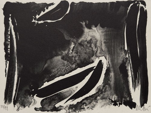 Olivier debré lithographie - olivier,