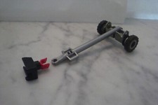 PLAYMOBIL PIECE ATTELAGE REMORQUE TRACTEUR REF 4486 + ATTACHE