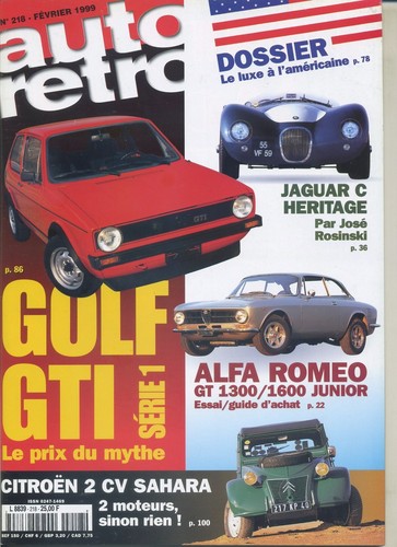 Auto retro 218 - auto, 02/1999