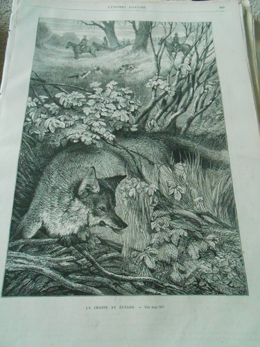Engraving 1872 the - engraving,