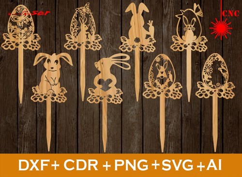 Bunny easter svg set 8 - set, of