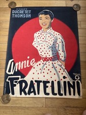 AFFICHE CIRQUE CIRCUS ANNIE