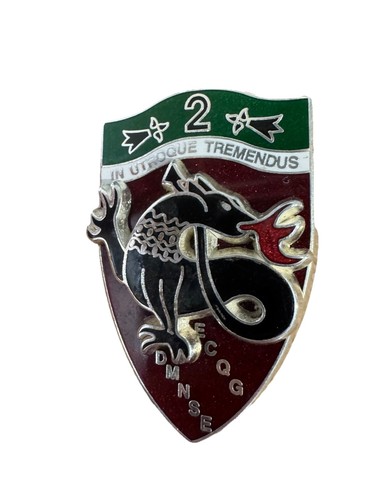 Insigne militaire 2ème - militaire.,
