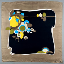 Magnifique foulard vintage "