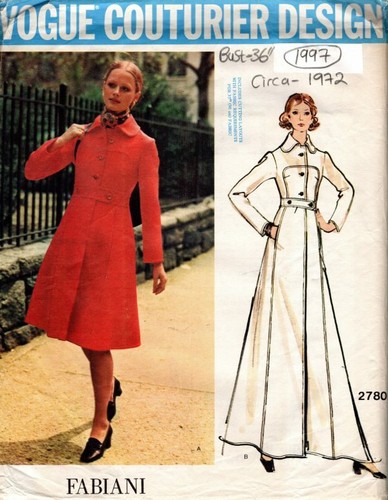 Patron couture vintage - patron,