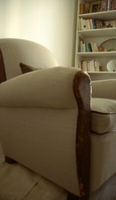 siège Chesterfield style typiquement anglais fabrication récente SUR MESURE