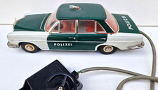 Mercedes 280SE  HUKI filoguidé jouet ancien tôle et plastique époqu Joustra gama