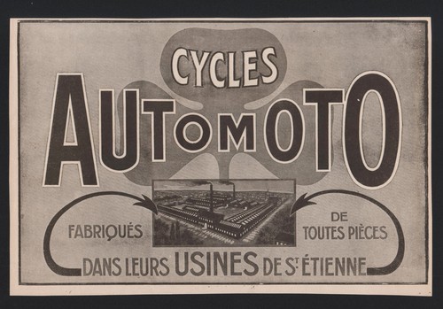 Publicité 1919 moto - 1919,
